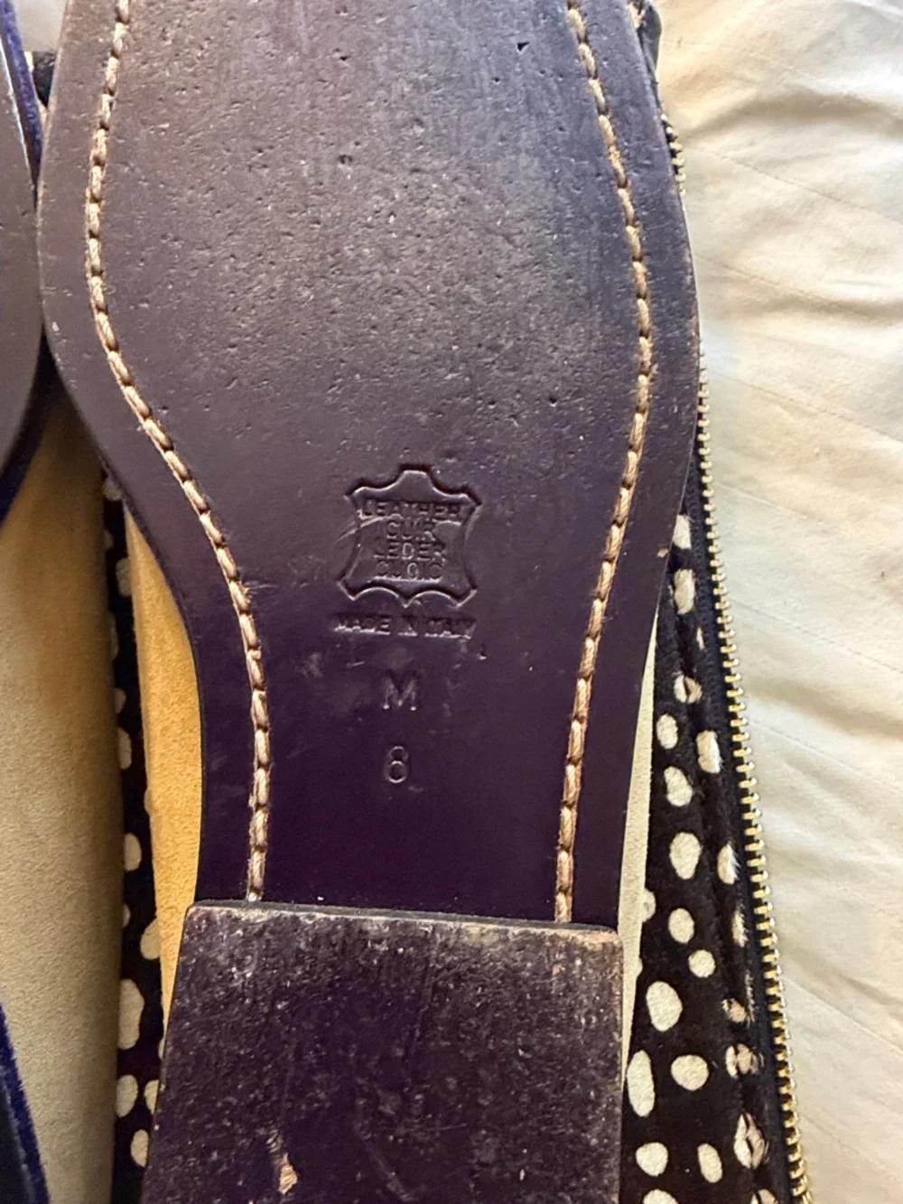 Fendi Tan Suede Beaded Mules with Multicolor Embellishment - Picture 6 of 12